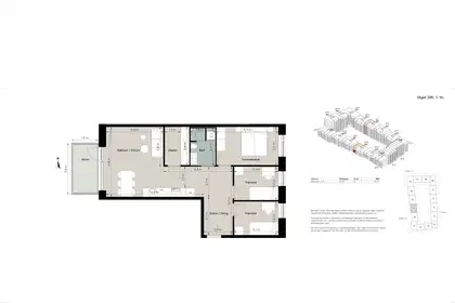 Visual presentation of the listing