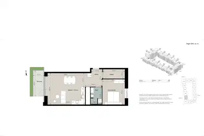 Visual presentation of the listing