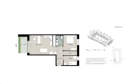 Visual presentation of the listing