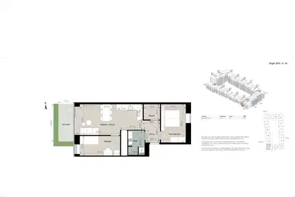 Visual presentation of the listing
