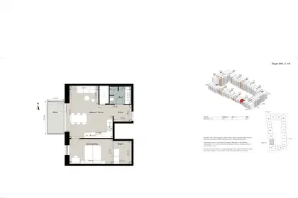 Visual presentation of the listing