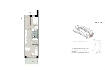 Visual presentation of the listing