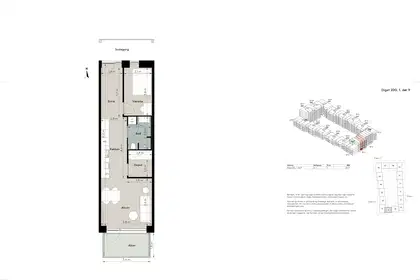 Visual presentation of the listing