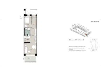 Visual presentation of the listing