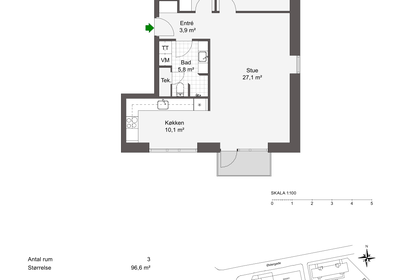 Visual presentation of the listing