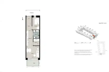 Visual presentation of the listing