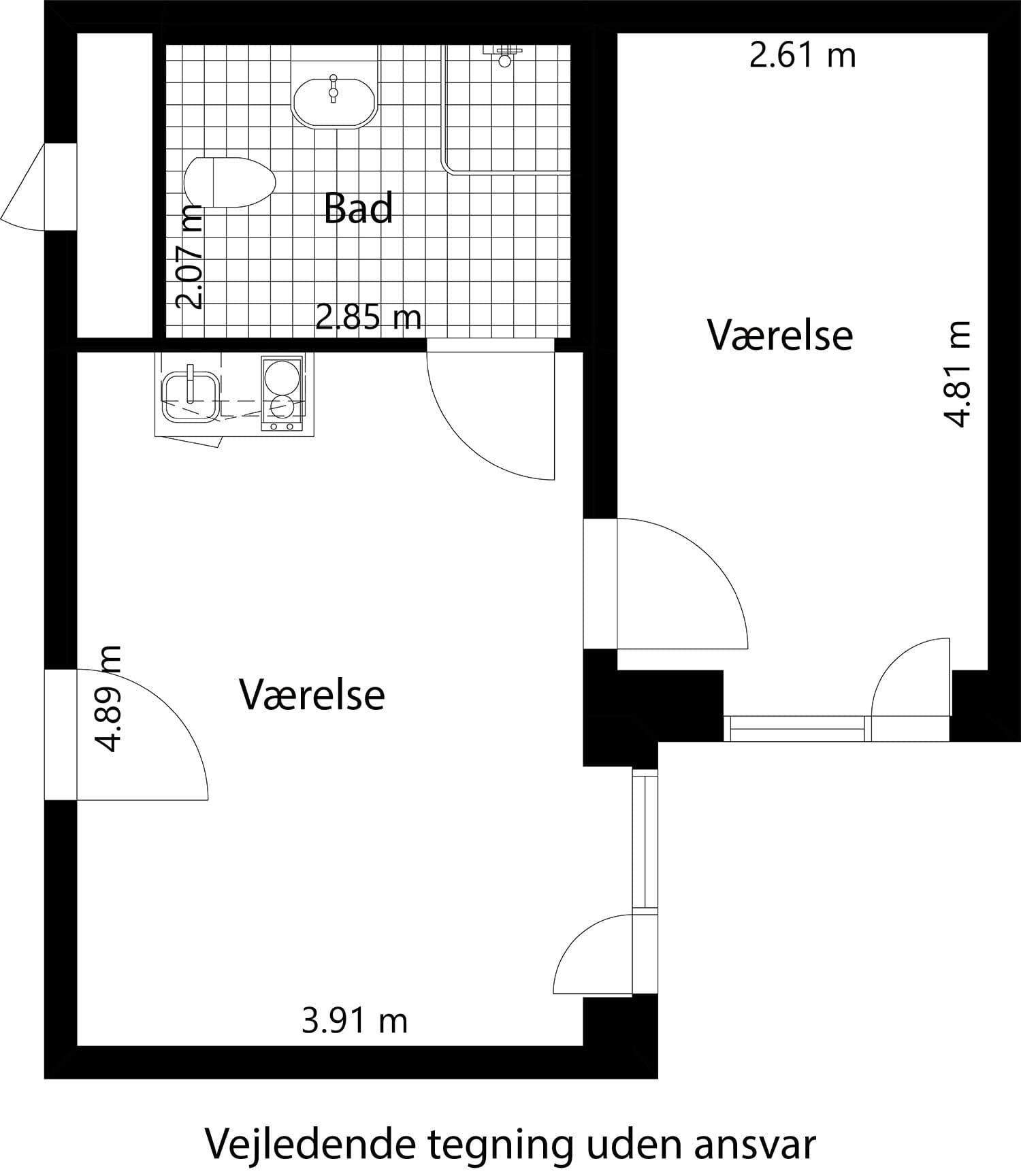 Visual presentation of the listing