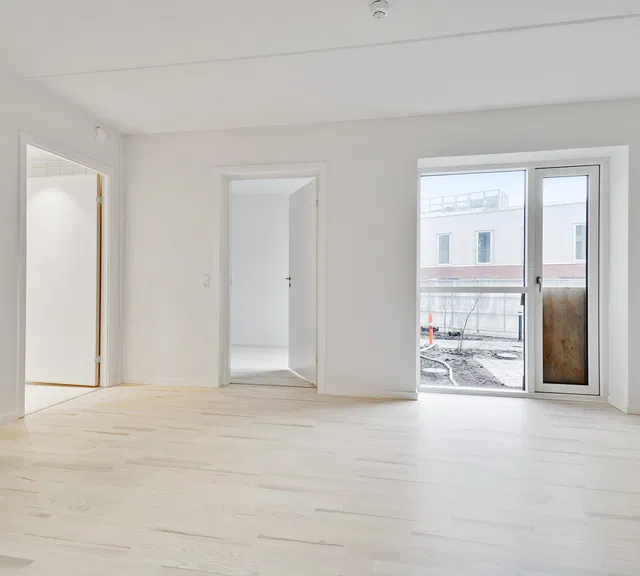 apartment Lys 2-værelses lejlighed med fælles tagterrasse