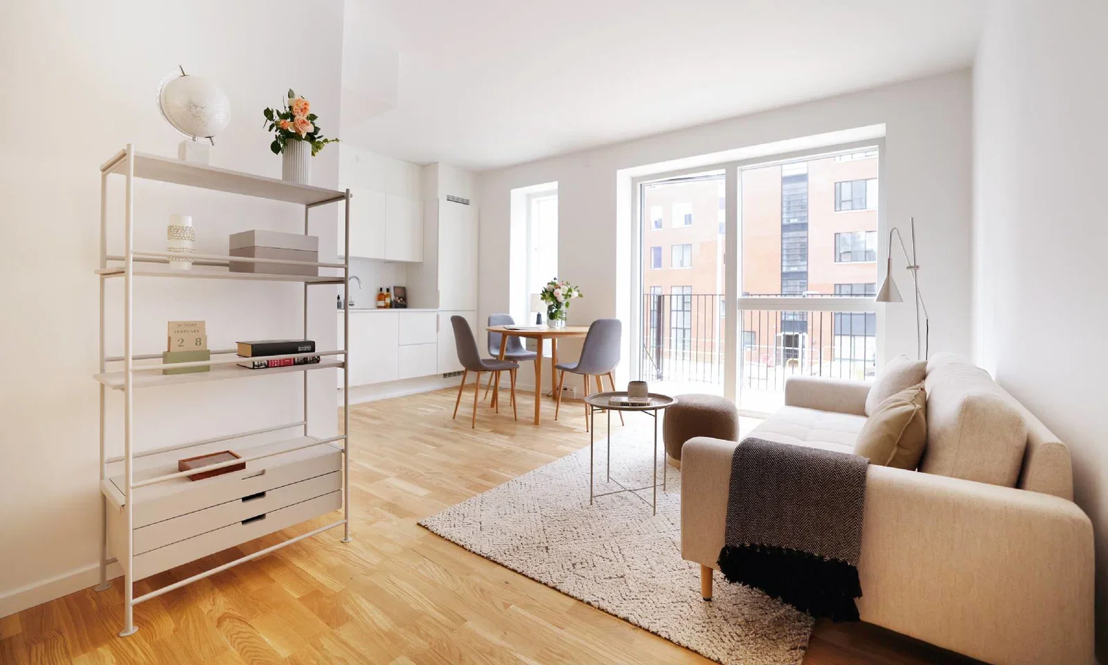 Visual presentation of the listing
