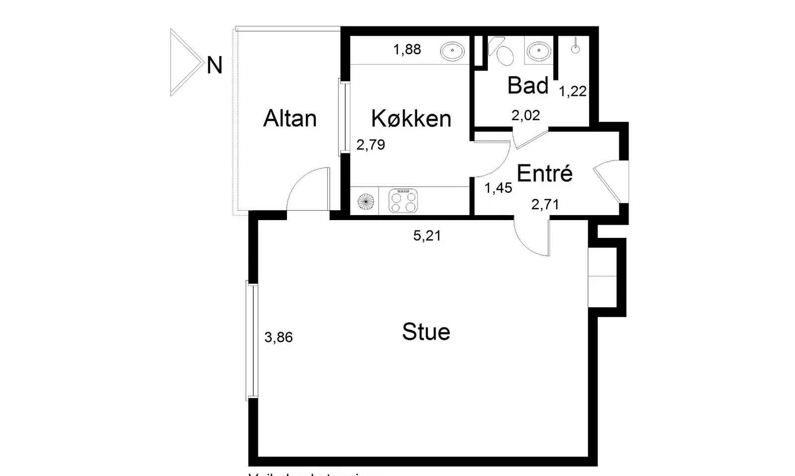Visual presentation of the listing