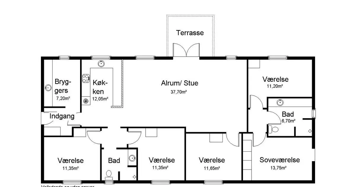 Visual presentation of the listing