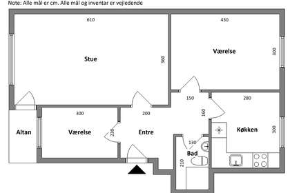 Visual presentation of the listing