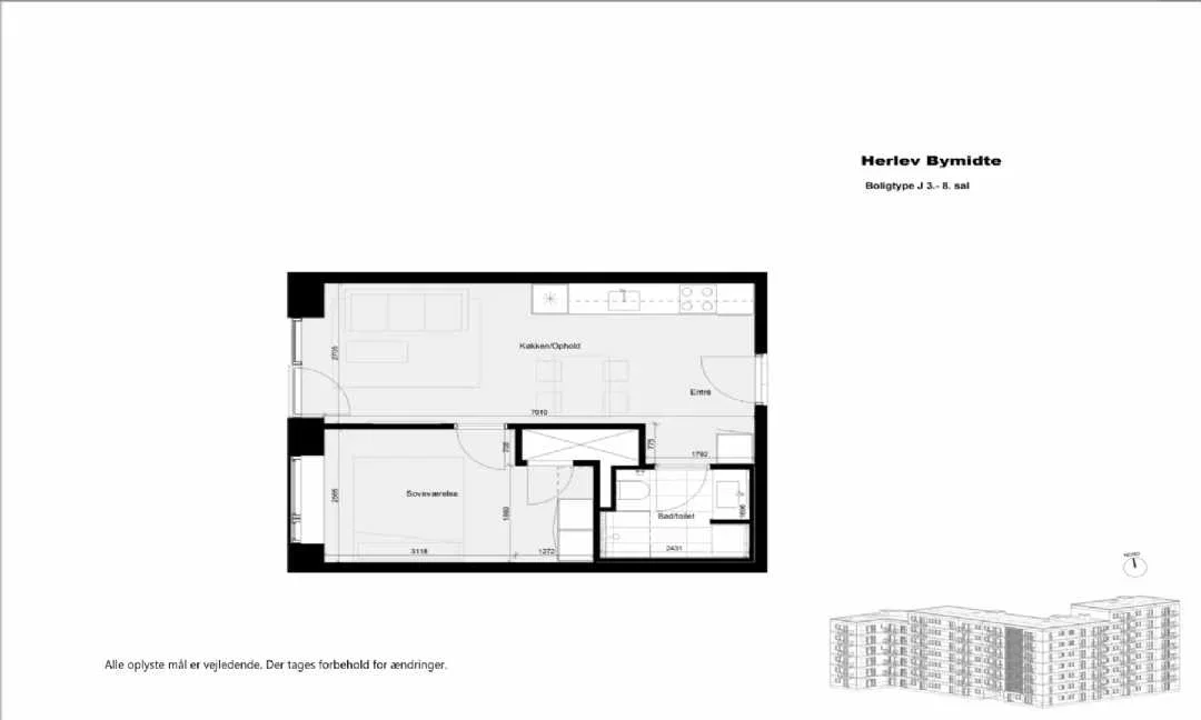 Visual presentation of the listing