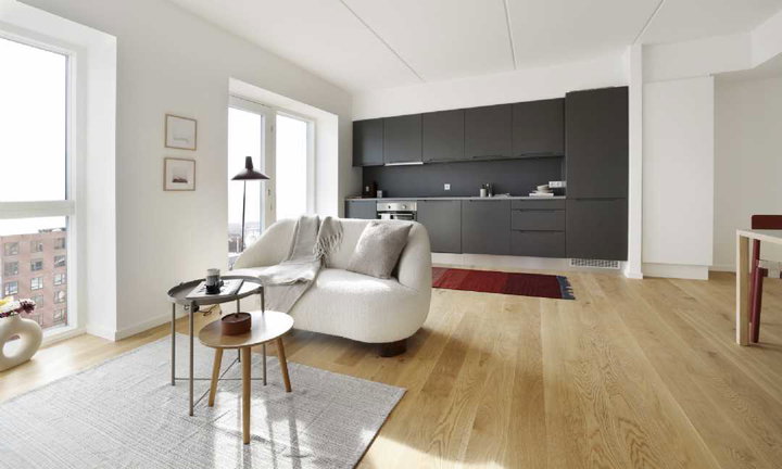 Moderne og lys 2-vær. lejlighed med eksklusiv beliggenhed over Herlev Bycenter - Herlev Torv, Herlev - 0