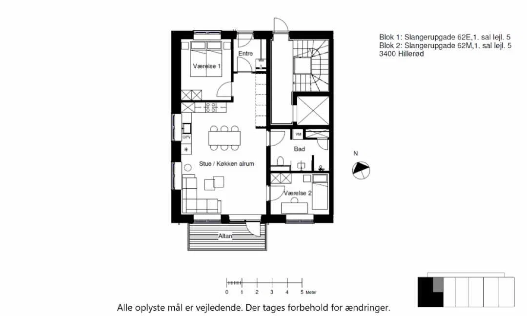 Visual presentation of the listing