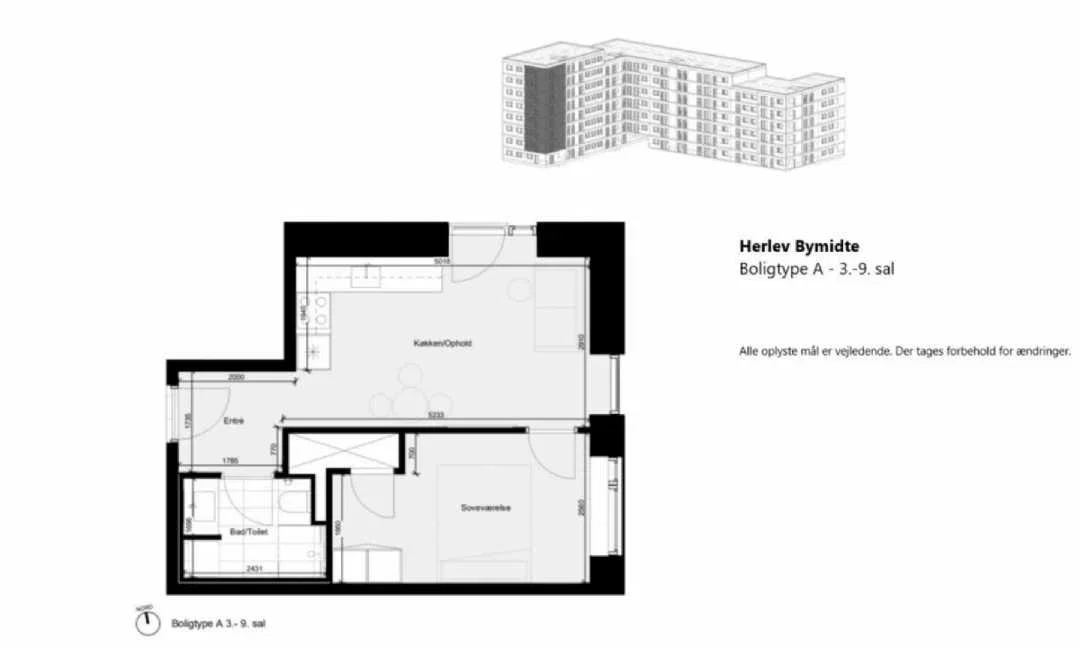 Visual presentation of the listing