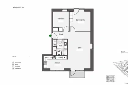 Visual presentation of the listing
