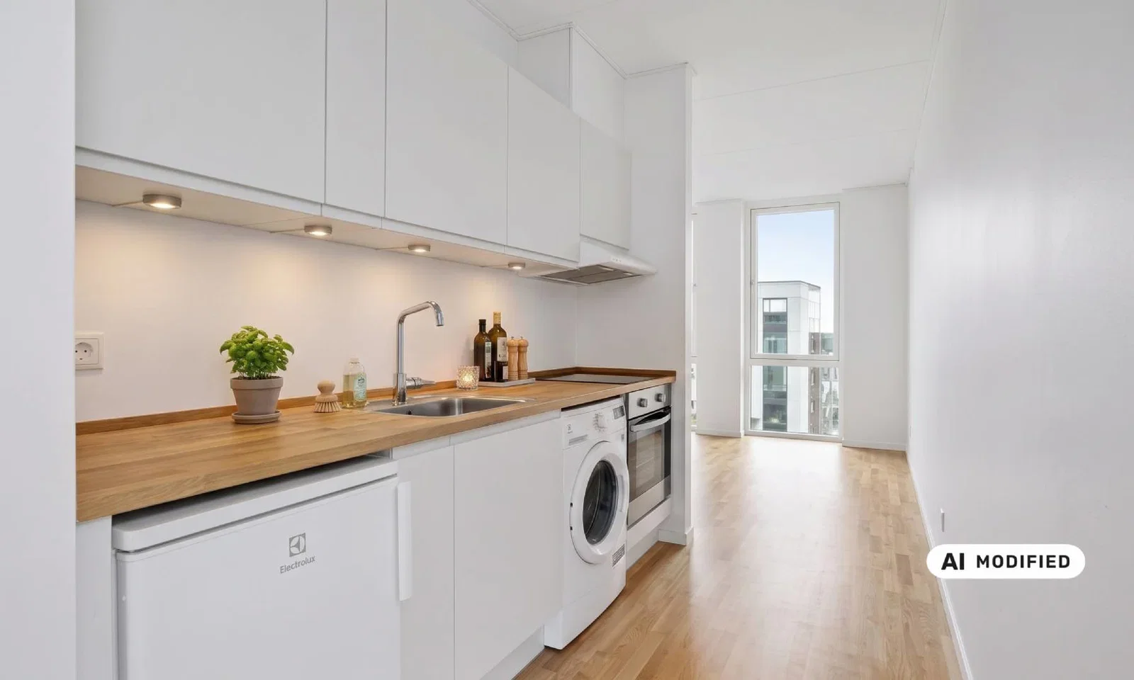 Visual presentation of the listing
