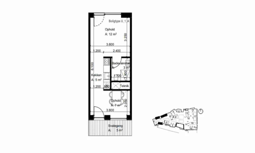 Visual presentation of the listing