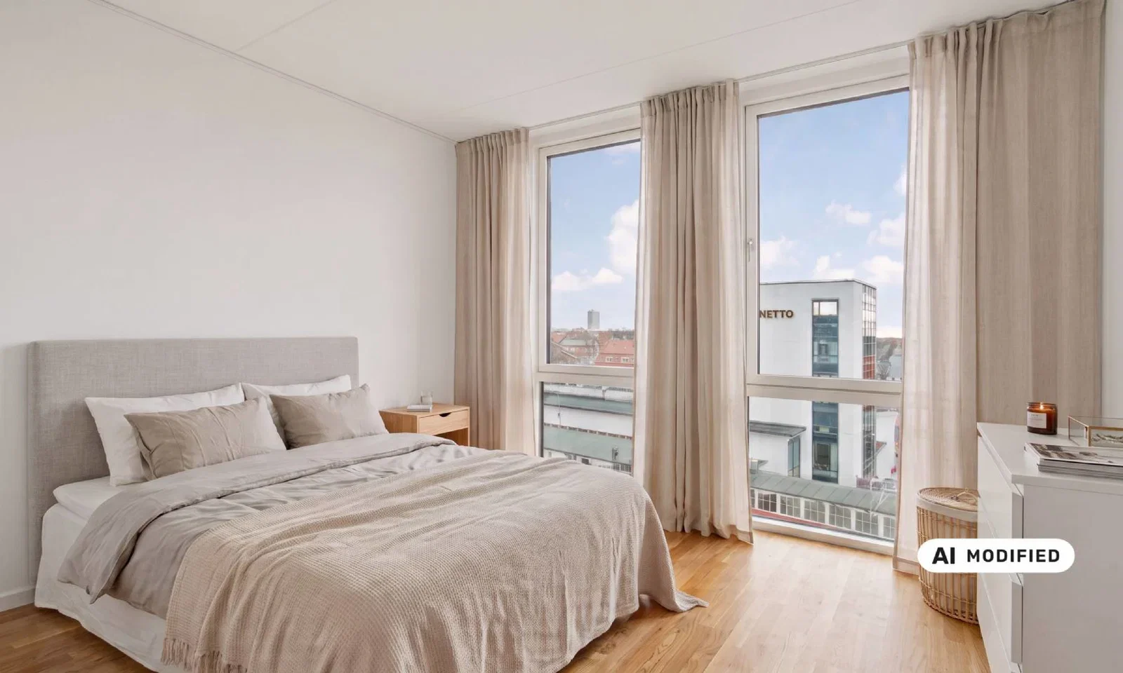 Visual presentation of the listing