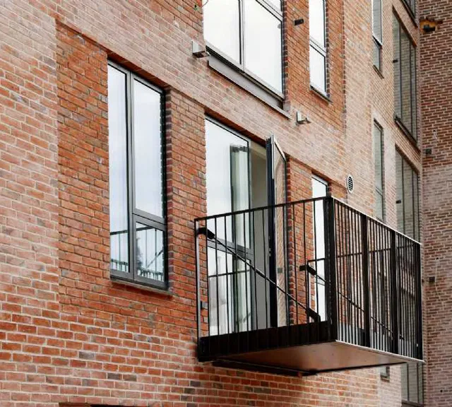 apartment Dejlig 2 vær. lejlighed med altan mod gården