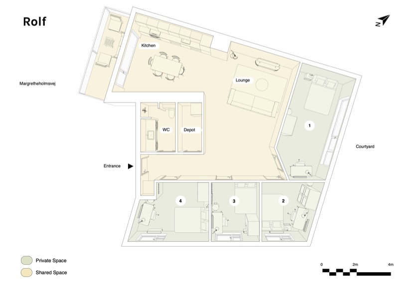 Visual presentation of the listing