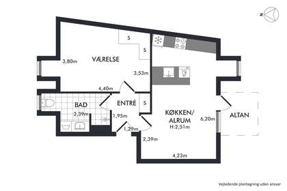 Visual presentation of the listing
