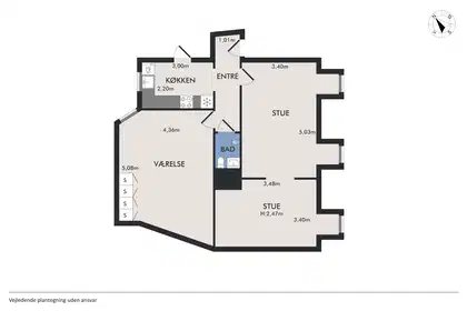 Visual presentation of the listing
