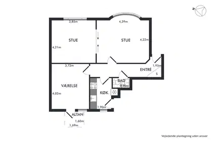 Visual presentation of the listing