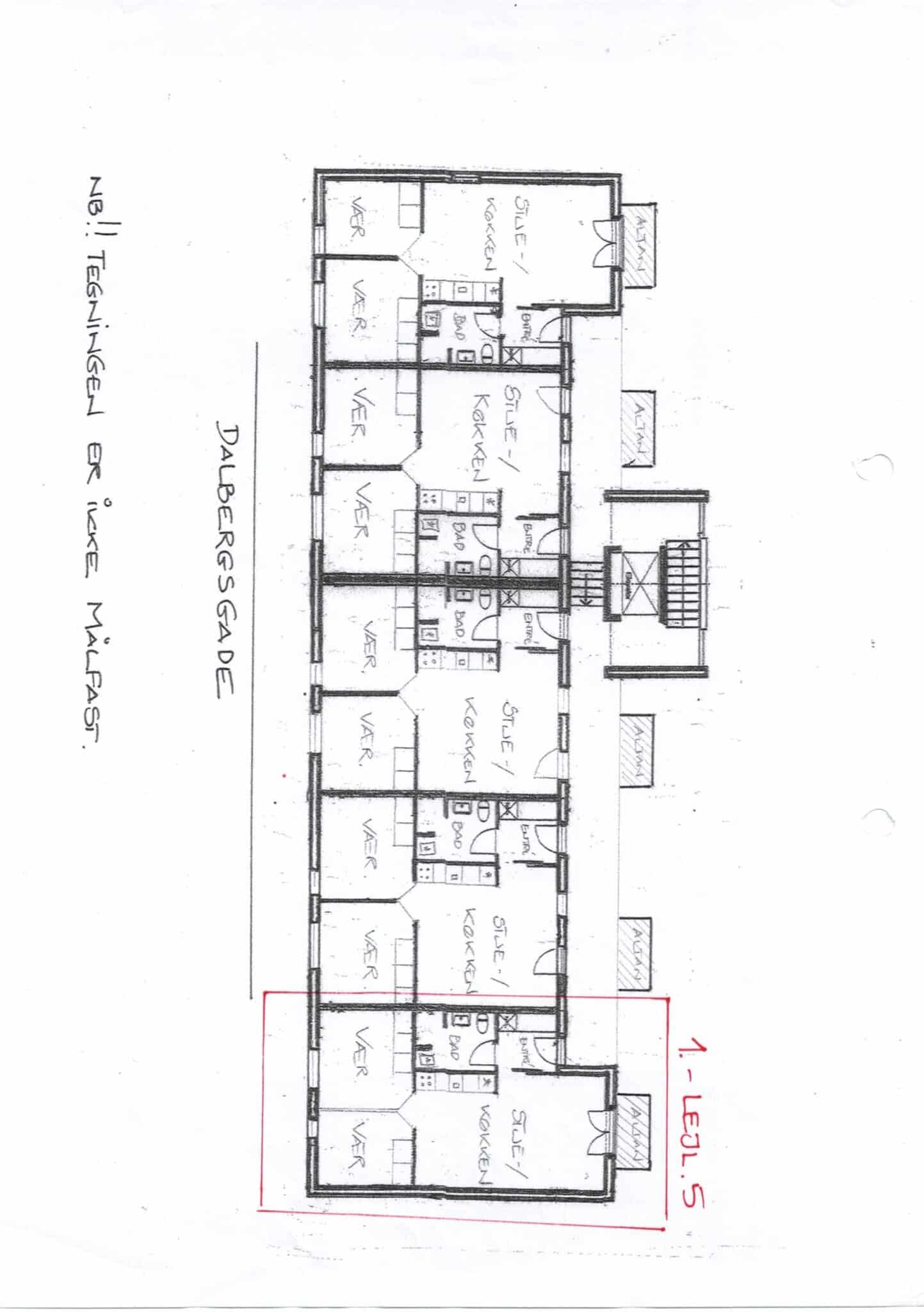Visual presentation of the listing