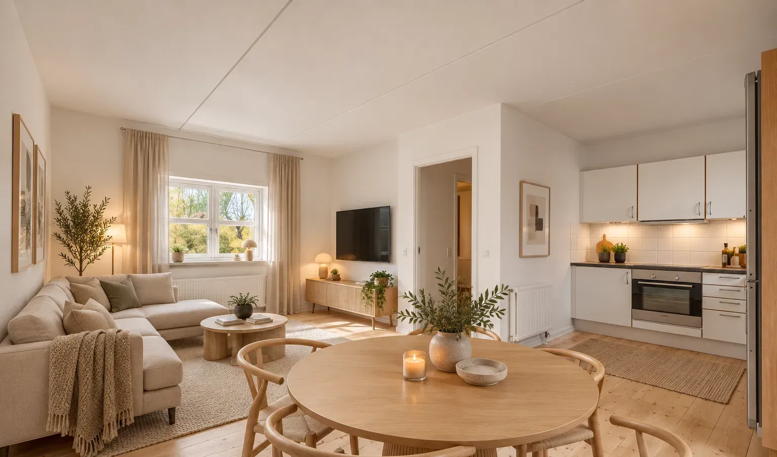 Visual presentation of the listing