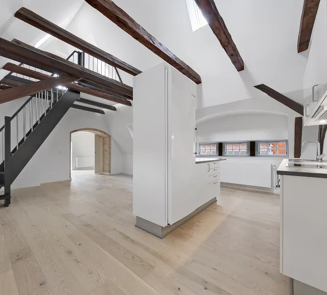 apartment Spacious 2-room apartment with mezzanine and roof terrace in Odense
