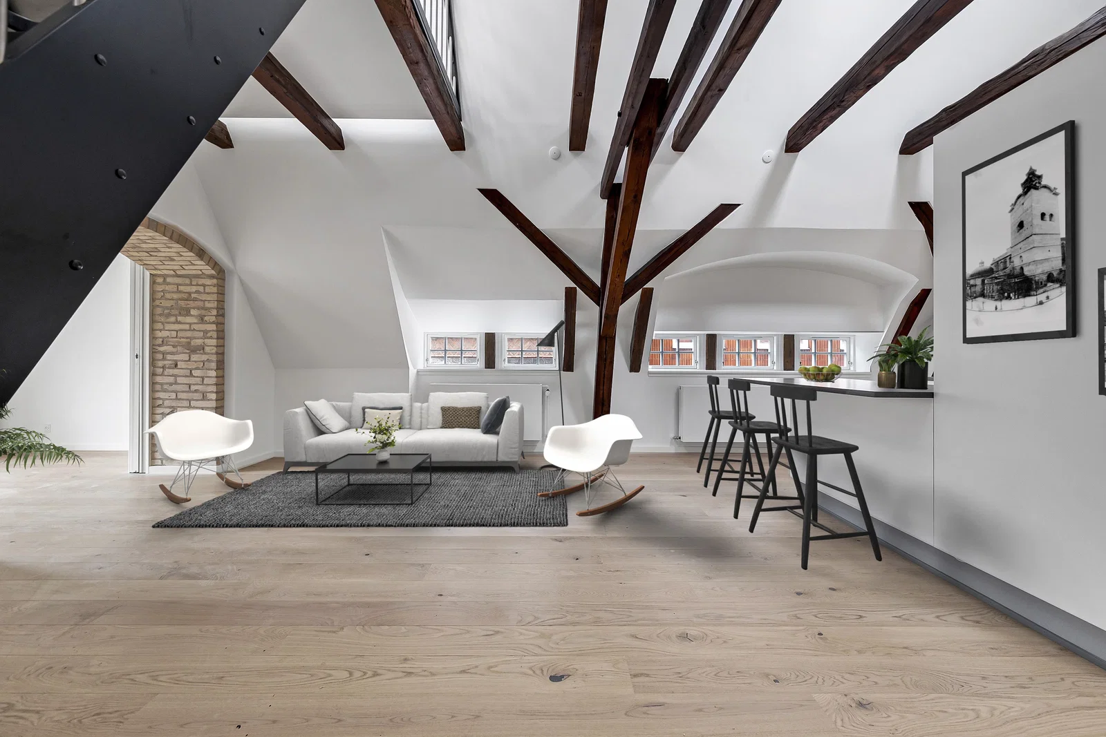 Visual presentation of the listing