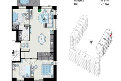 Visual presentation of the listing
