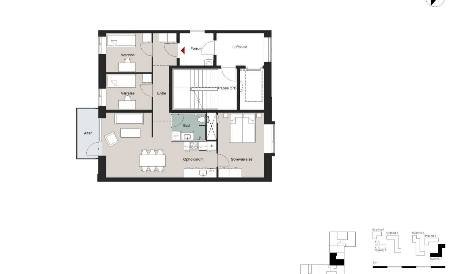 Visual presentation of the listing