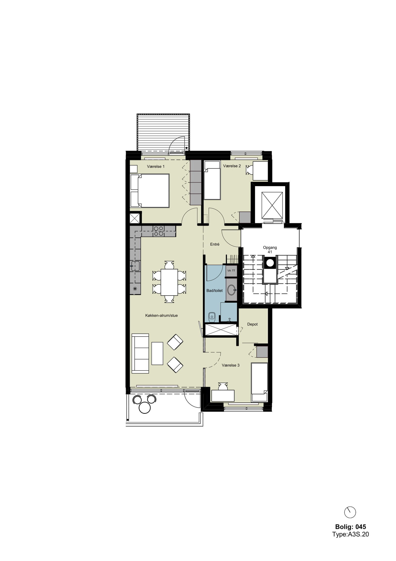 Visual presentation of the listing