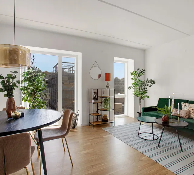 apartment Lys og moderne lejebolig med egen altan