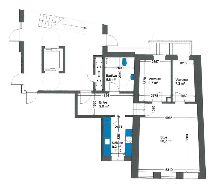 Visual presentation of the listing