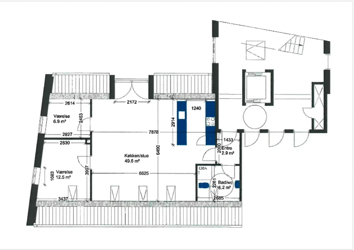 Visual presentation of the listing