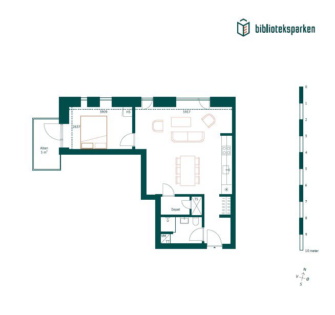 Visual presentation of the listing