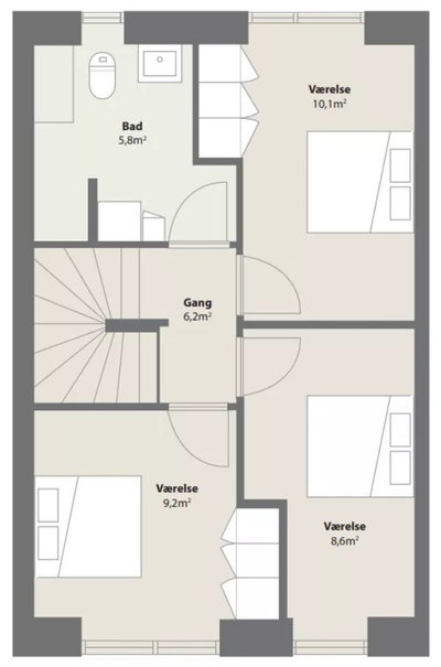 4-værelses rækkehus med terrasse i Lisbjerg - Trille Nielsens Gade, Aarhus N - 4