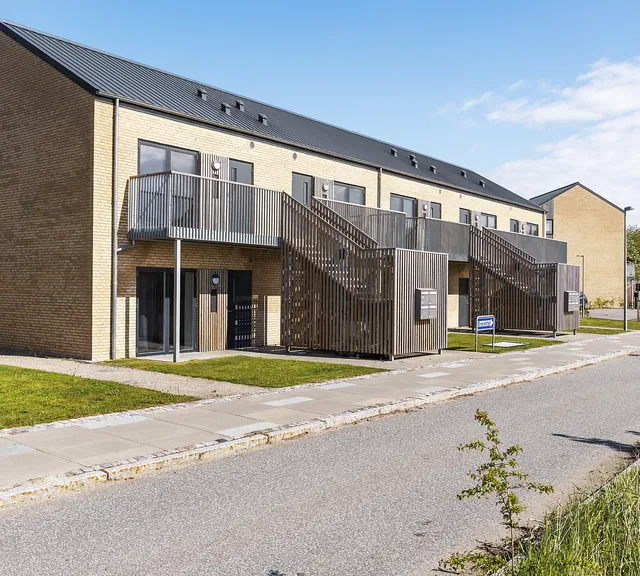 apartment 4-room townhouse with terrace in Lisbjerg