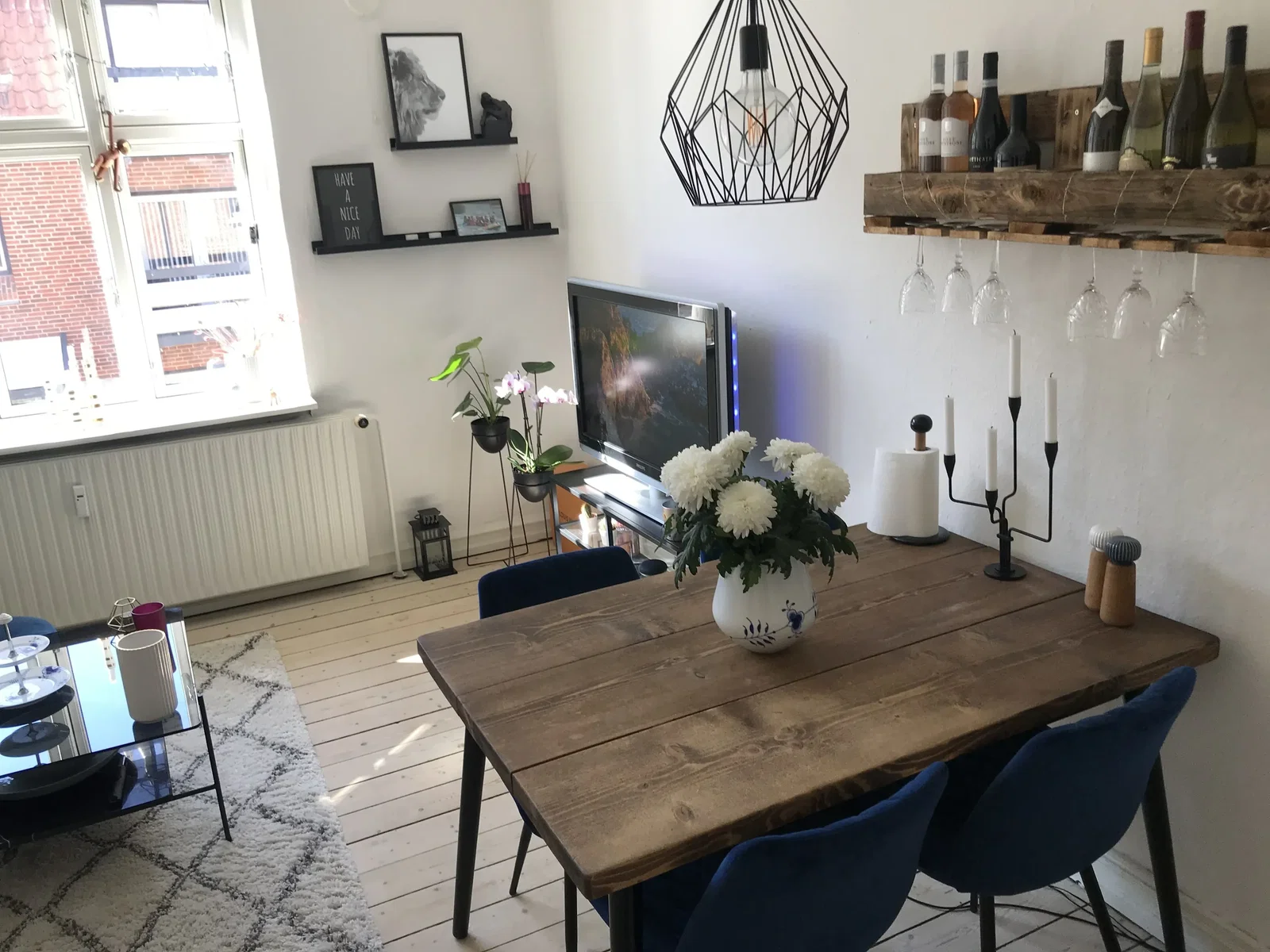 Visual presentation of the listing