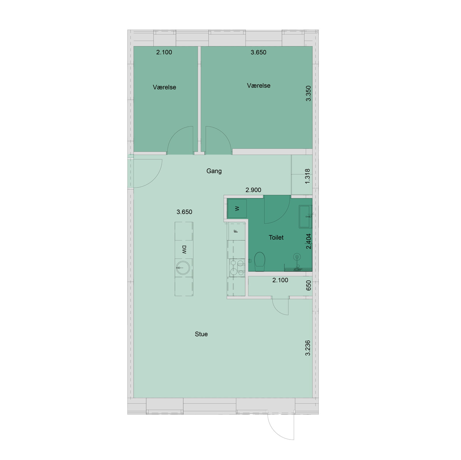 Visual presentation of the listing
