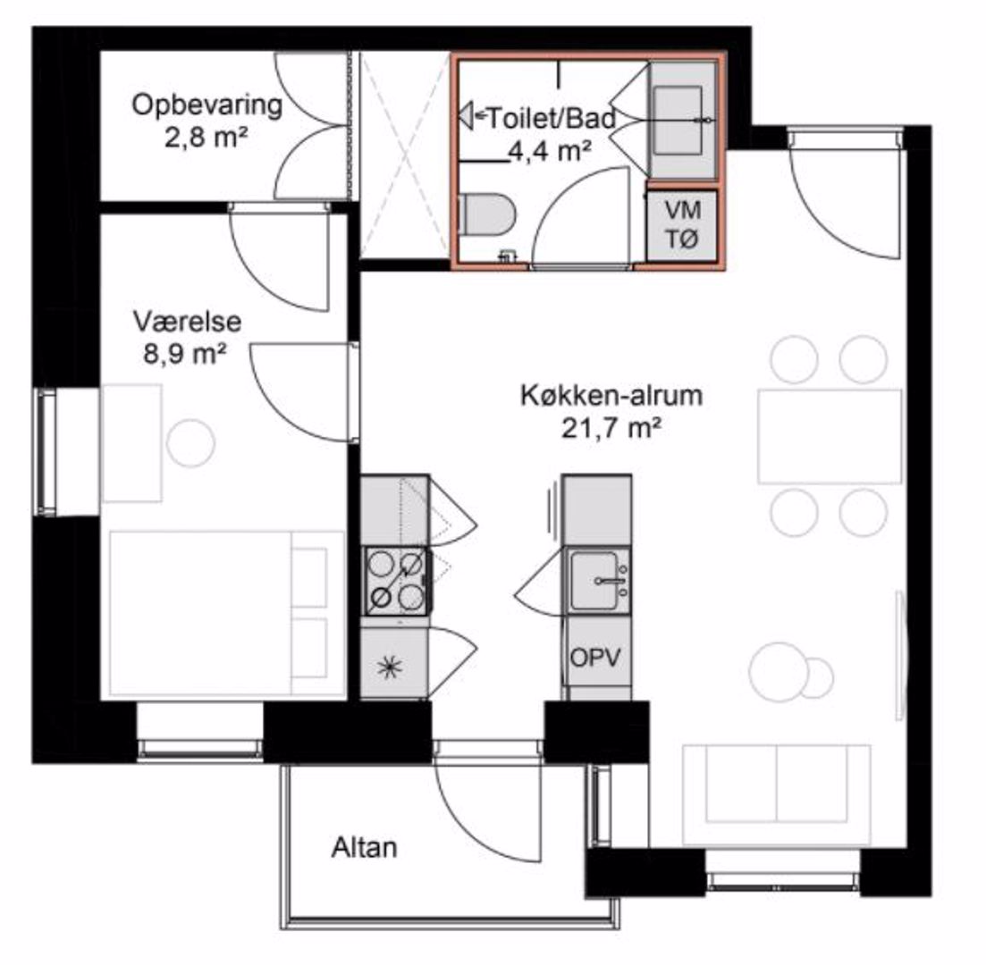 Visual presentation of the listing