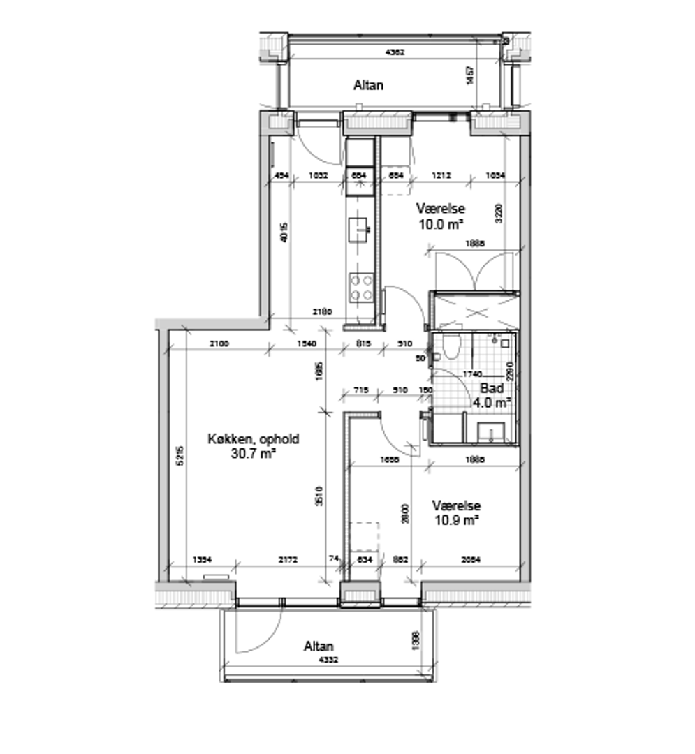 Visual presentation of the listing