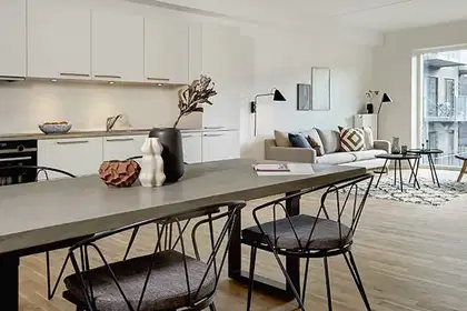 Visual presentation of the listing
