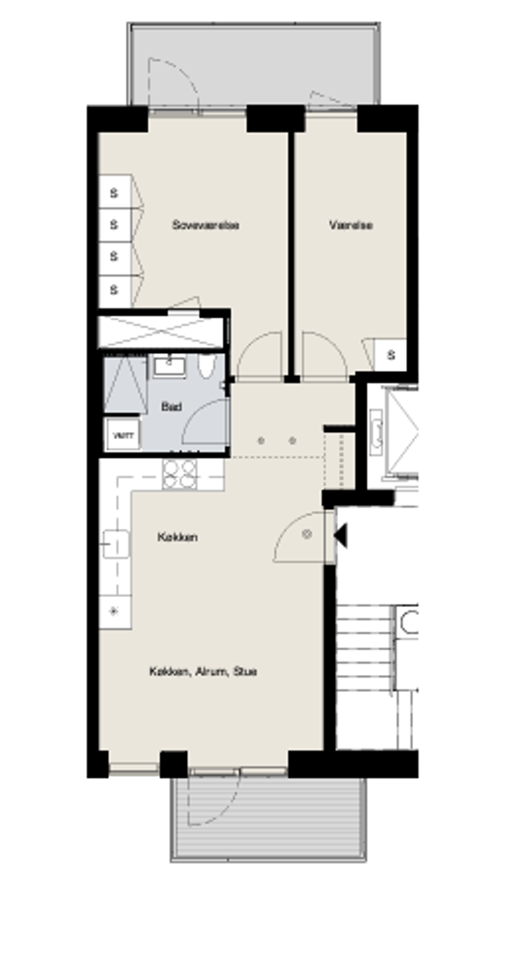 Visual presentation of the listing