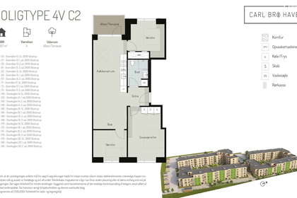 Visual presentation of the listing