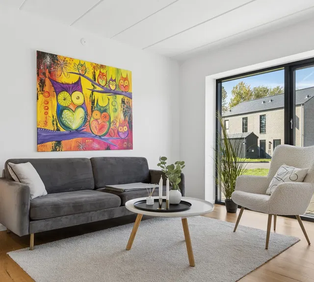 townhouse 4-værelses rækkehus med terrasse i Skævinge